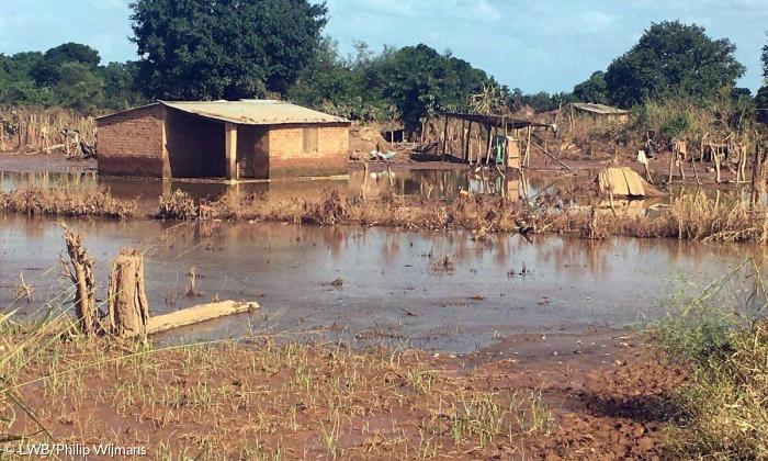 Überschwemmung in Mozambik