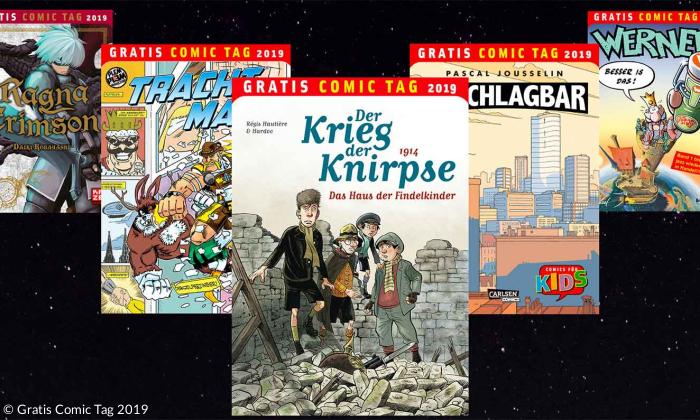Gratis Comic Tag