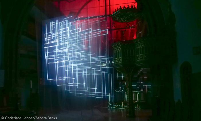 Kunstinstallation von Sandra Banks