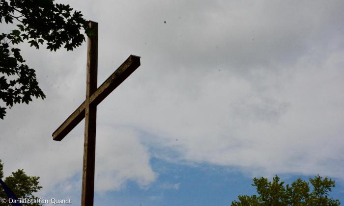 2019 Kirchentag Hesselberg Kreuz Himmel