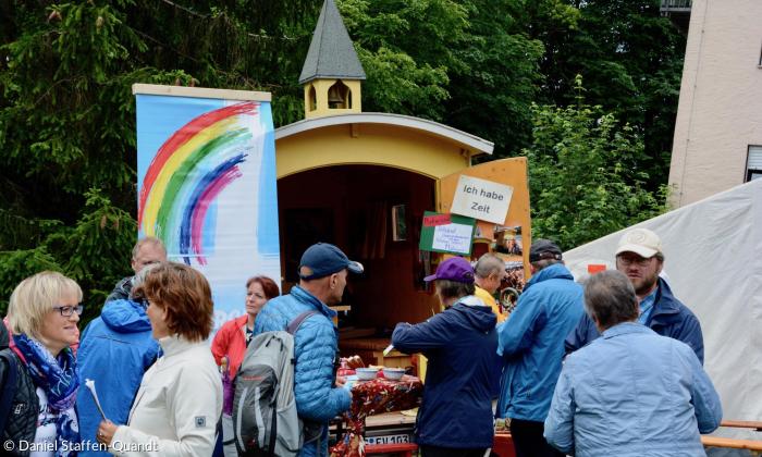 2019 Kirchentag Hesselberg Schäferwagenkirche