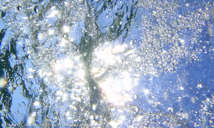 Wasser, Licht und Luft.