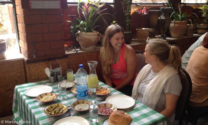 Mittagspause in Jericho