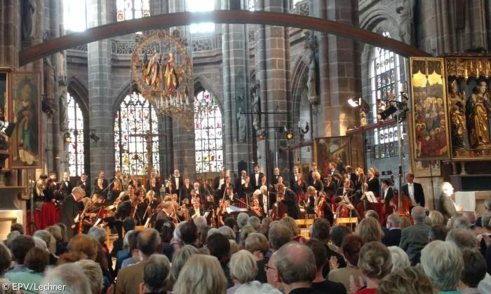 Aufführung des "Elias" in der Nürnberger Lorenzkirche anlässlich der Internationalen Orgelwoche Nürnberg
