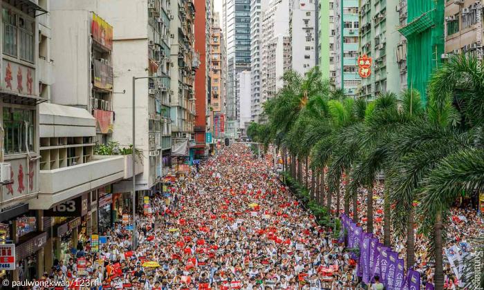 Demonstrationen in Hongkong 2019