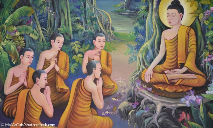 Begründer des Buddhismus: Siddhartha Gautama.