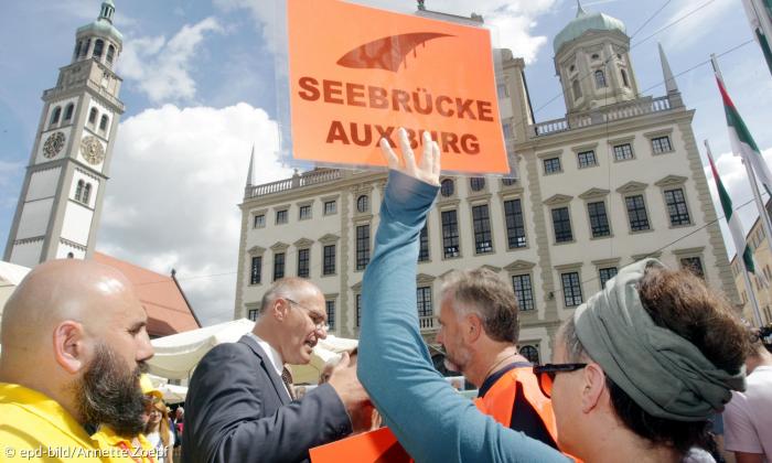 Augsburger Friedensfest Seebrücke 2019