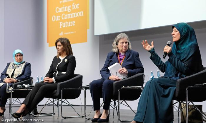 Religions for Peace 2019 Lindau Labidi-Maïza Nabila Makram Petra Bosse-Huber Layla Alkhafaji