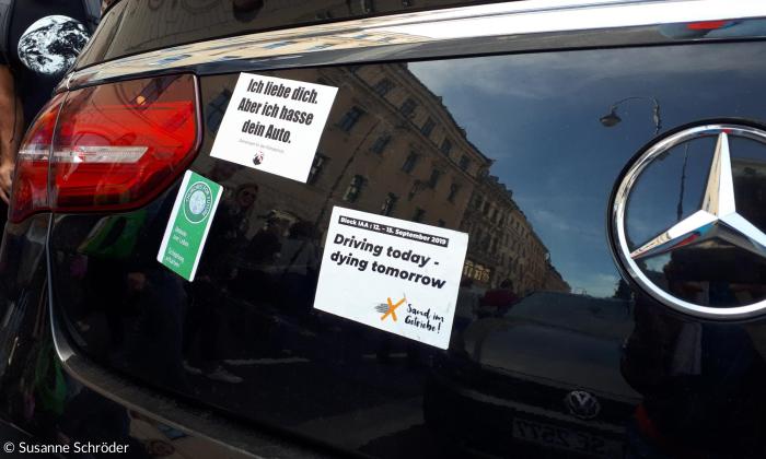 Klimademo 20. September 2019 München Mercedes
