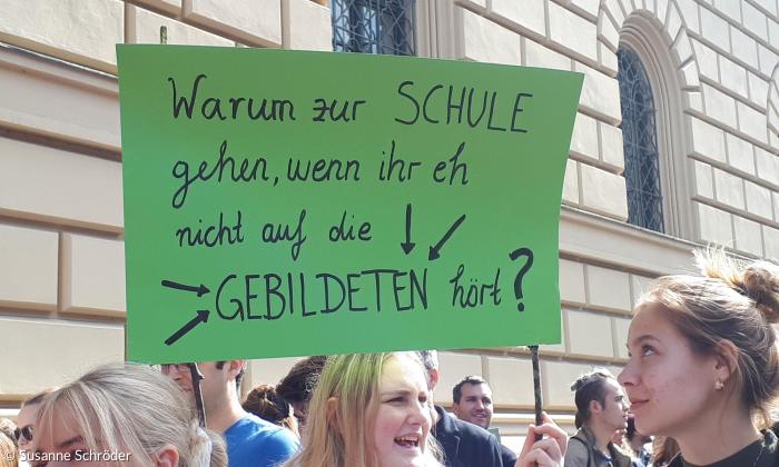 Klimademo 20. September 2019 München Gebildete