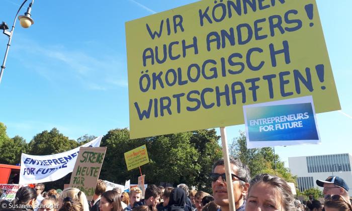 Klimademo 20. September 2019 München ökologisch wirtschaften