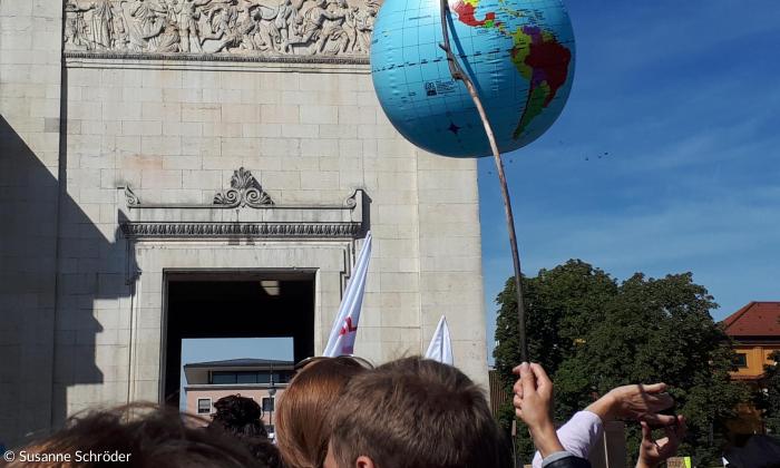 Klimademo 20. September 2019 München Erdball
