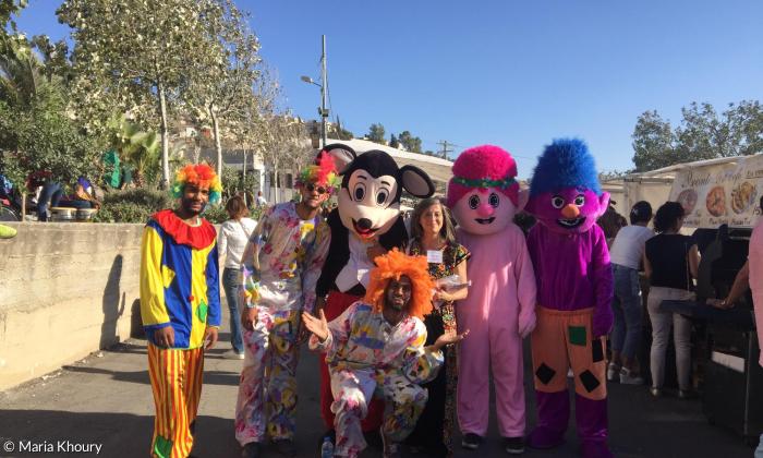 Umzug auf dem Oktoberfest in Taybeh