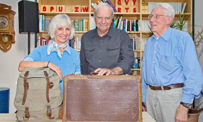 Bahnhofsmission Kempten:  Gerda Karl, Hans Reichenauer, Josef Beck