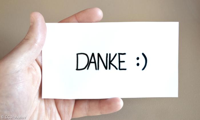 Dankeskarte