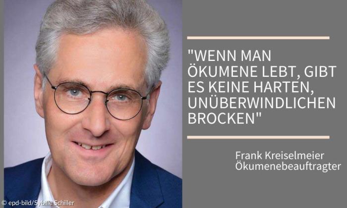 Pfarrer Frank Kreiselmeier ist neuer Ökumenebeauftragter im Kirchenkreis Augsburg und Schwaben