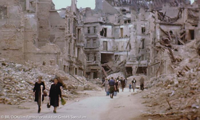 Doku »Jahre des Untergangs« - Das Ende: das kriegszerstörte Nürnberg im Mai 1945.