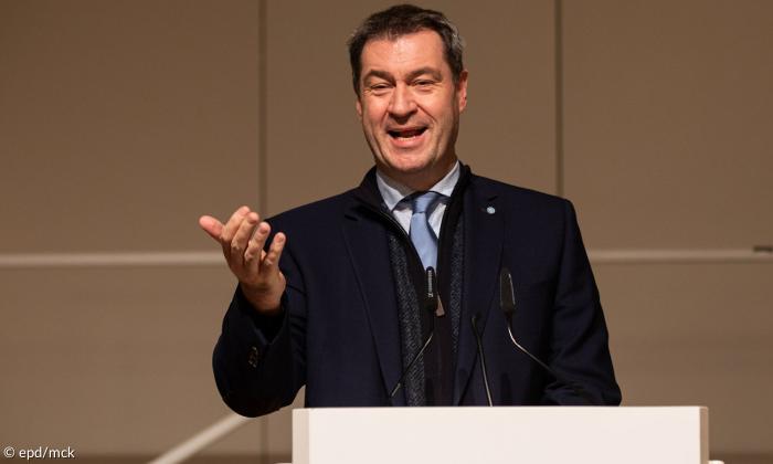 Markus Söder Landessynode Bamberg