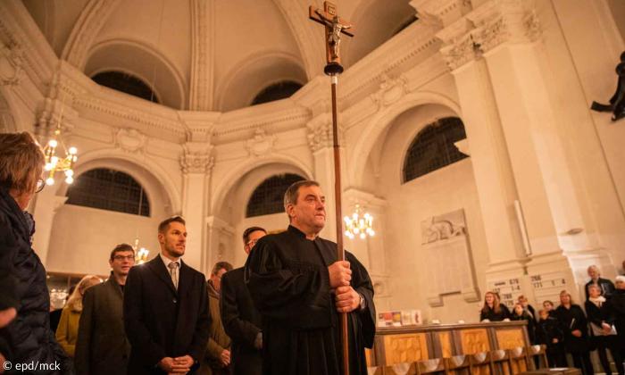 Eröffnungsgottesdienst der Landessynode in der evangelischen St. Stephanskirche Bamberg