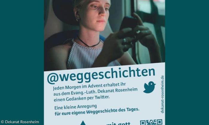 Twitter Advent Dekanat Rosenheim weggeschichten