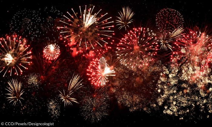 Feuerwerk Böller Himmel