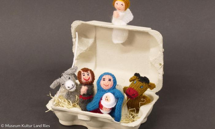Kleine Minikrippe "to go"