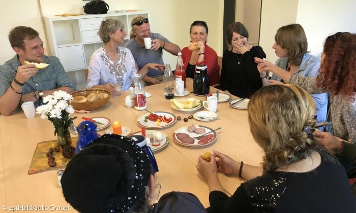 Frühstück Familien Alleinerziehende Nürnberger Stadtteil Gibitzenhof SIGENA