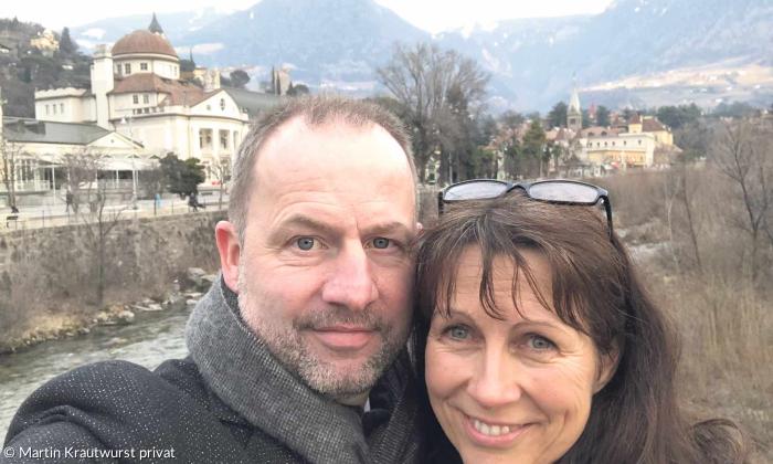 Pfarrer Martin Krautwurst mit Ehefrau Ulrike