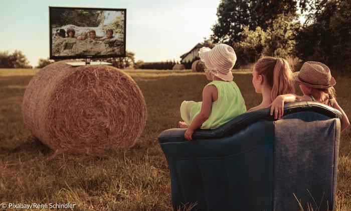 Familie TV Fernsehen Kinder