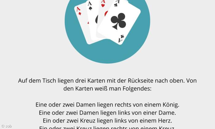 Rätsel Nummer 3 - Spielkarten