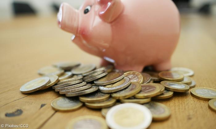 Sparschwein Euro Geld Spenden Symbol