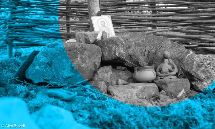 Communität Christusbruderschaft Selbitz Altar Natur
