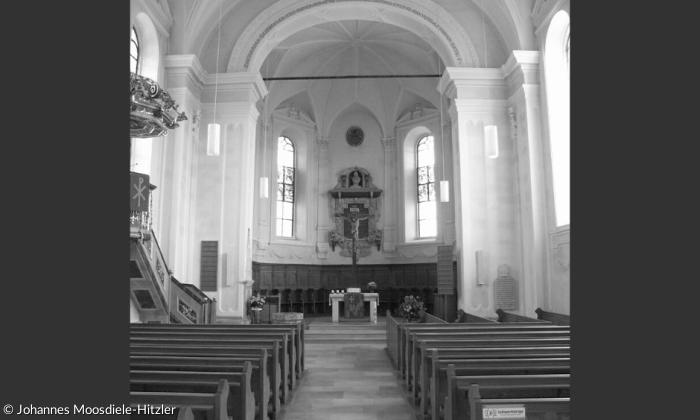 Dreifaltigkeitskirche Haunsheim innen