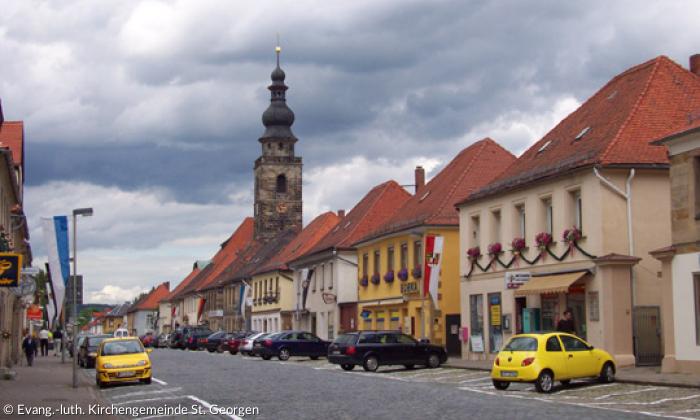 St. Georgen Ordenskirche Kirchturm Bayreuth