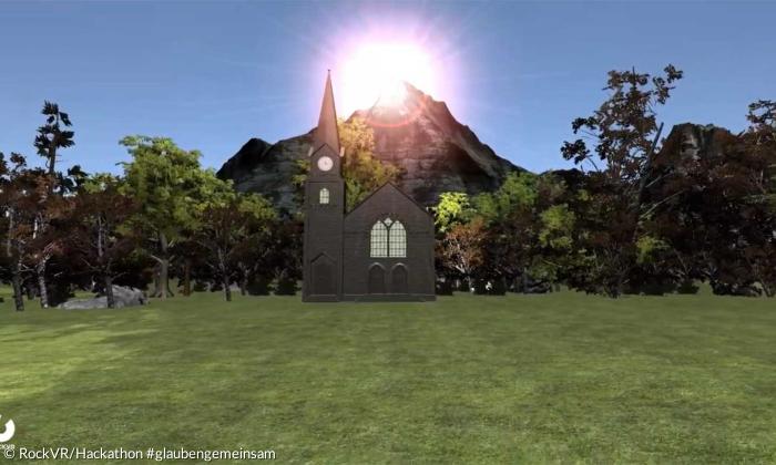 Kirche als Computerspiel