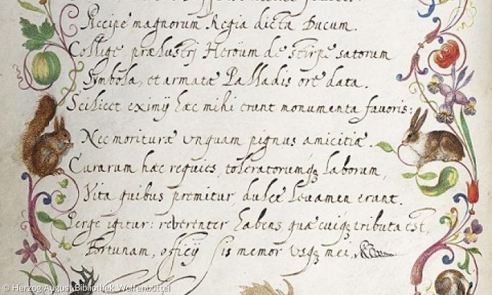 Album Amicorum Lateinisches Gedicht