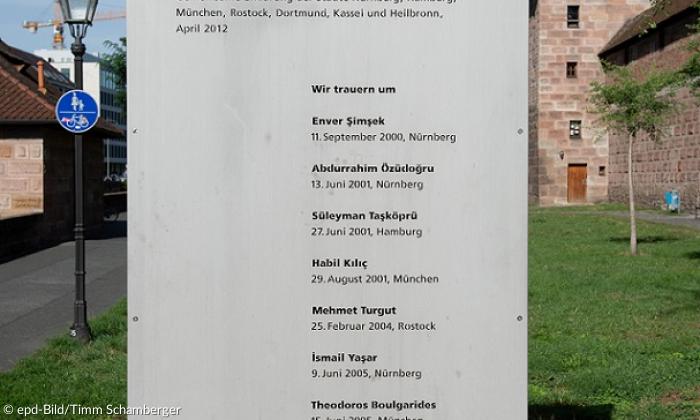Mahnmal NSU-Opfer Nürnberg NSU