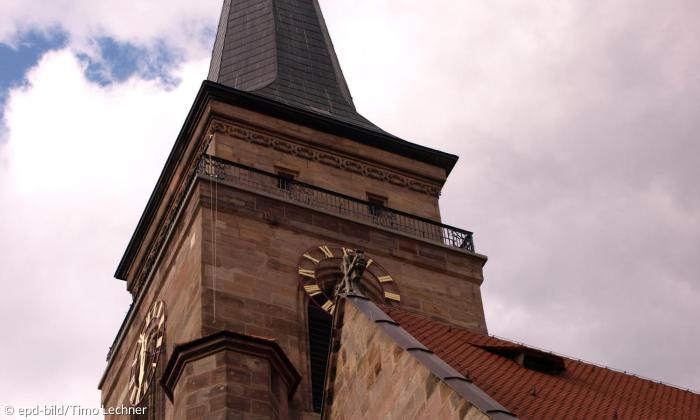 Schwabach Kirchturm Stadtkirche