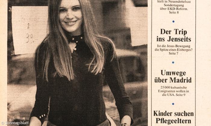 Sonntagsblatt Ausgabe vom 11. Juni 1972