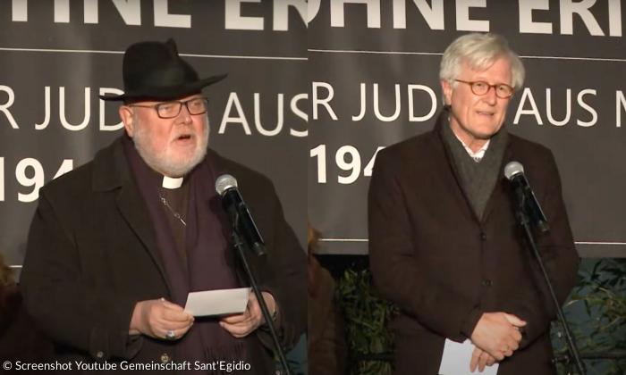 Kardinal Marx und Bischof Bedford-Strohm bei der Gedenkveranstaltung