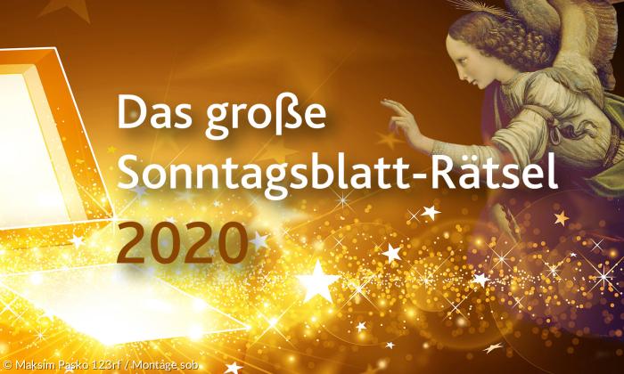 Das große Sonntagsblatt-Jubiläumsrätsel 2020 - mitmachen und gewinnen!