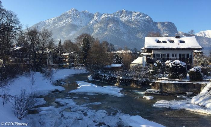 Garmisch-Partenkirchen Winter Symbol