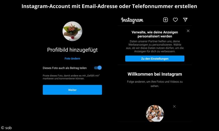 Instagram Account erstellen weitere Schritte_3