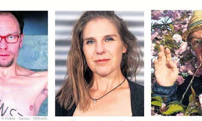 Michael Jakob, Luna Mittig und Sigi Wekerle