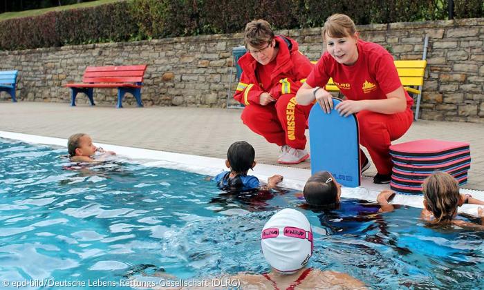 Schwimmunterricht für Kinder