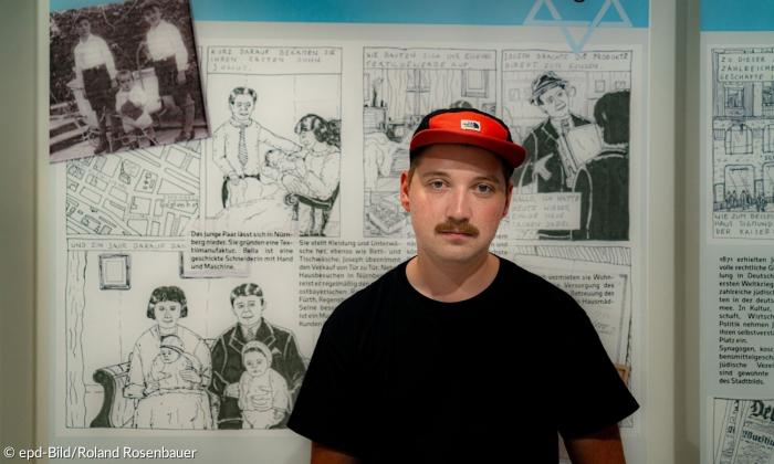 Comic-Zeichner Alex Mages