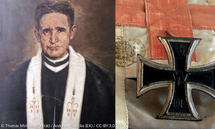 Pater Rupert Mayer und sein Eisernes Kreuz.