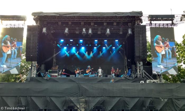 Bühne beim Strandkorb Openair
