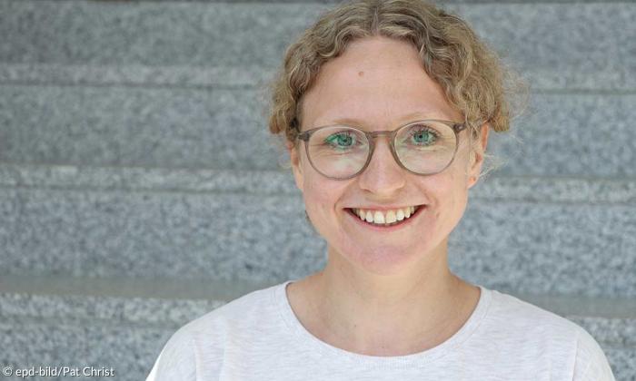 Kristina Pinther ist Pflegerin und Pflege-Mentorin