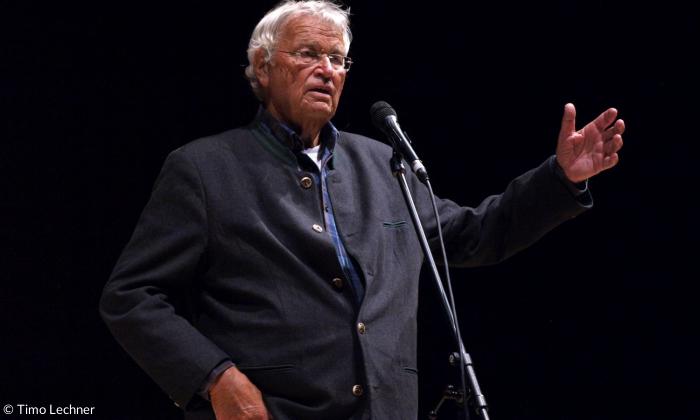 Gerhard Polt am 4. Oktober 2021 in Erlangen